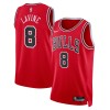 Dres Chicago Bulls Zach Lavine 8 Nike 2022-23 Icon Edition Crvena Swingman